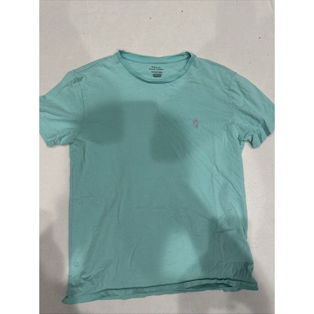 Polo Ralph Lauren Men’s T Shirt Seafoam Green Pony Logo Sz Small